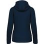 kariban sweat-shirt zippé capuche femme navy