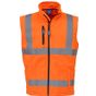 yoko Bodywarmer softshell haute visibilité hi_vis_orange