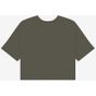 Bella Women's jersey crop tee military_green