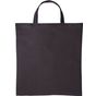 Nutshell Cabas en coton anses courtes storm_dark_grey