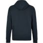 Kustom Kit Pique Hoodie with Zipped Pocket Navy