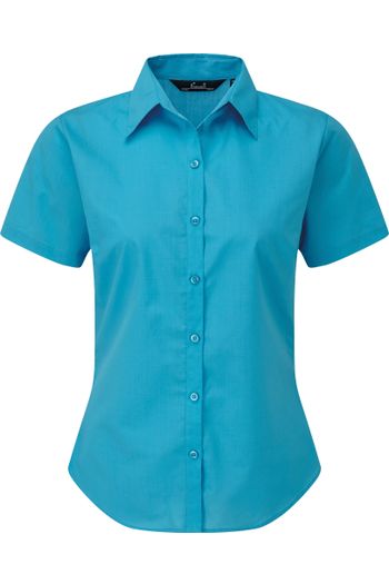 Image produit Chemises popeline à manches courtes pour femme