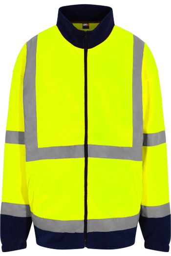 Image produit Polaire zippée à visibilité renforcée