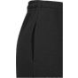 Build Your Brand Ladies Fluffy Sweatpants Black