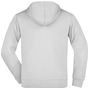 James&Nicholson Men's Hooded Jacket white