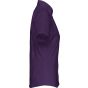 Kariban Chemise popeline polycoton manches courtes entretien facile femme purple