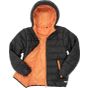Result Junior-youth soft padded jacket black/orange