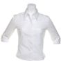 kustom kit Blouse with 3/4 sleeve white