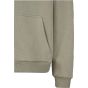 Build Your Brand Fluffy Zip Hoody Pale olive