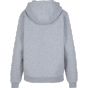 Build Your Brand Ladies Fluffy Hoody Heather grey