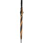 Kimood Parapluie tempête black/orange