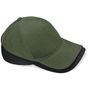 Beechfield Casquette de compétition Teamwear olive_green/black