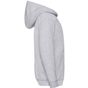 fruit of the loom Kids classic hooded sweat heather_grey