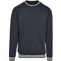 Build Your Brand College Sweat Crew navy/white