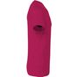 Kariban T-shirt col rond manches courtes homme fuchsia