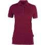 HRM Women's Heavy Polo Bordeaux