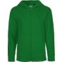 Neutral Kids Zip Hoodie green