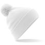 Beechfield Bonnet pompon original white
