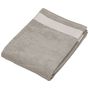 kariban Drap de plage velours KARIBAN 100 X 160 light_grey/white