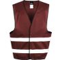 Result Core enhanced visibility vest burgundy