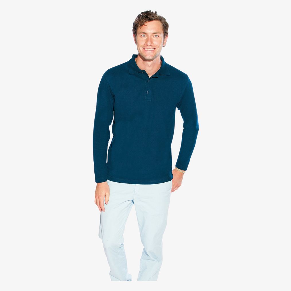 Men´s Heavy Polo Longsleeve Promodoro