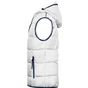 James&Nicholson Men´s Maritime Vest white/navy