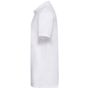 fruit of the loom 65/35 Heavy Piqué Polo white