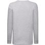 fruit of the loom Long Sleeve Valueweight T Kids gris_chine