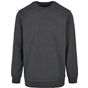 Build Your Brand Basic Basic Crewneck charcoal