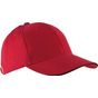 K-up Orlando - Casquette 6 panneaux red/black