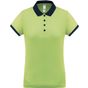 ProAct Polo piqué performance femme lime/sporty_navy