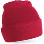 Beechfield Bonnet Original à patch rouge classique