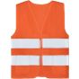 Korntex Mesh safety vest for children Korfu Signal orange