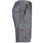 Velilla Bermuda multipoches bicolore grey/red