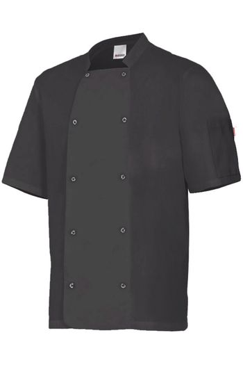 Image produit Veste de cuisinier manches courtes avec boutons pression