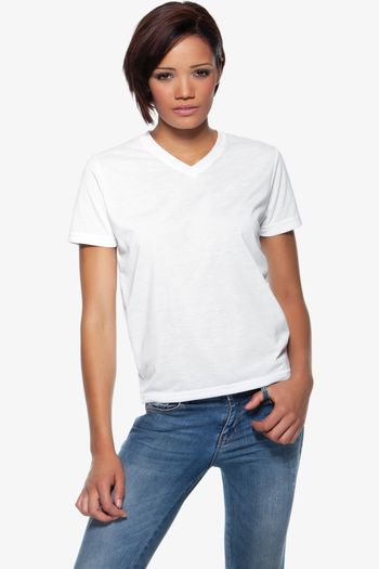 Image produit Womens Subli Plus® V neck T-Shirt