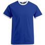 Promodoro Men´s Contrast-T royal/white