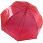 Kimood Parapluie transparent red