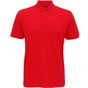Asquith & Fox Polo homme en tricot extra doux cherry_red