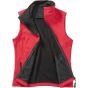 Result Mens printable softshell bodywarmer red/black