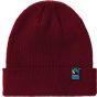 Neutral Mixed Knit Beanie bordeaux