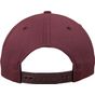 flexfit Unstructured 5-Panel Snapback maroon