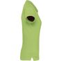 Kariban Polo manches courtes femme lime