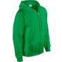Gildan Heavy Blend Adult Full Zip Hooded Sweat irish green