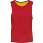 ProAct Chasuble réversible multisports enfant sporty_red/sporty_yellow