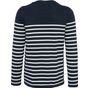 kariban Pull marin homme striped_navy/off_white