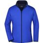 James&Nicholson Ladies´ Promo Softshell Jacket nautic_blue/navy