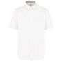 Kariban Chemise coton manches courtes Ariana III homme white