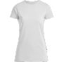 HRM Womens's Luxury Roundneck Tees White