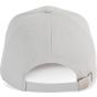 K-up Casquette en coton bio - 6 panneaux snow_grey